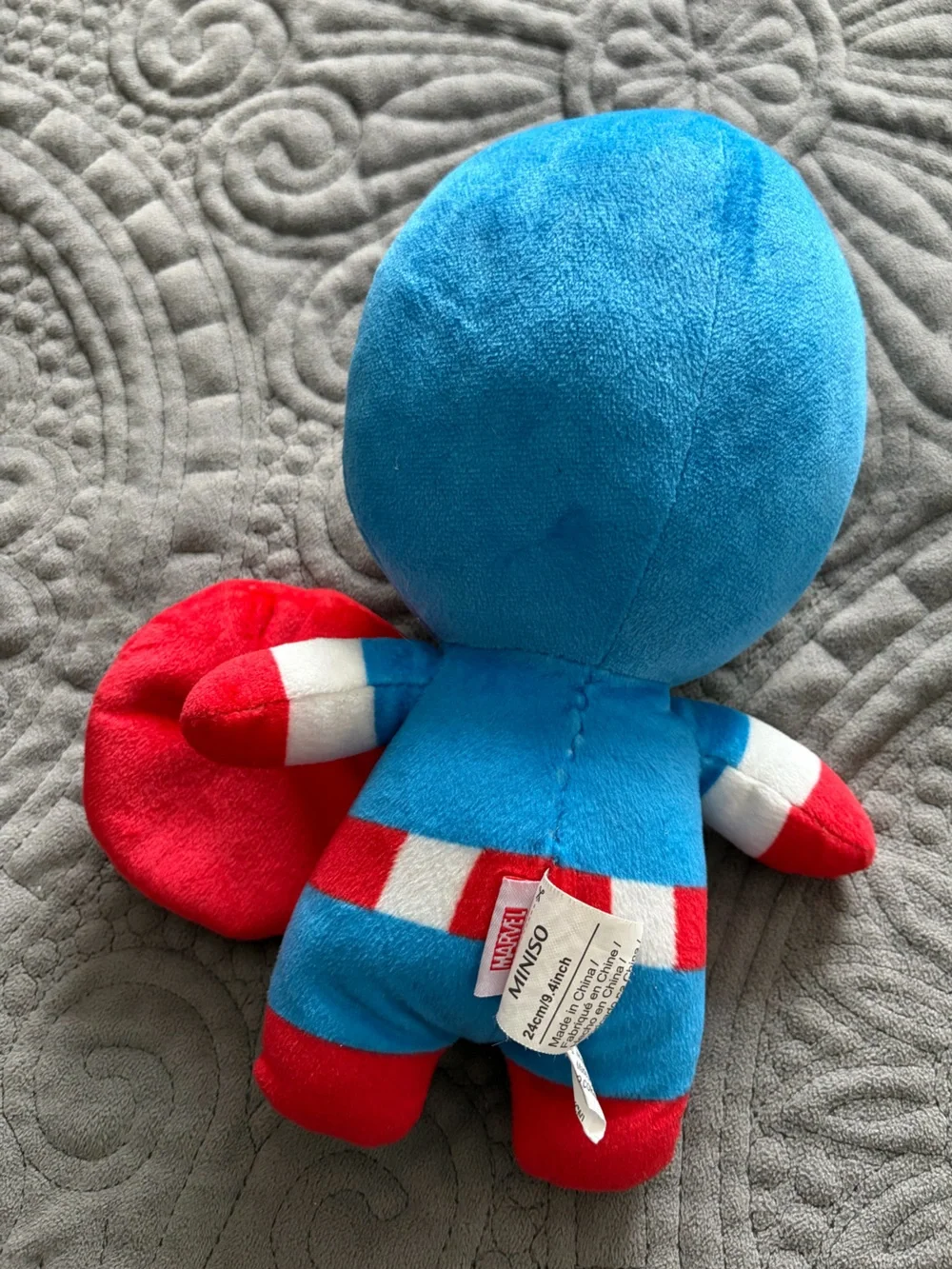 Marvel Captain America Plush Costume Toy - Blue, Red, White